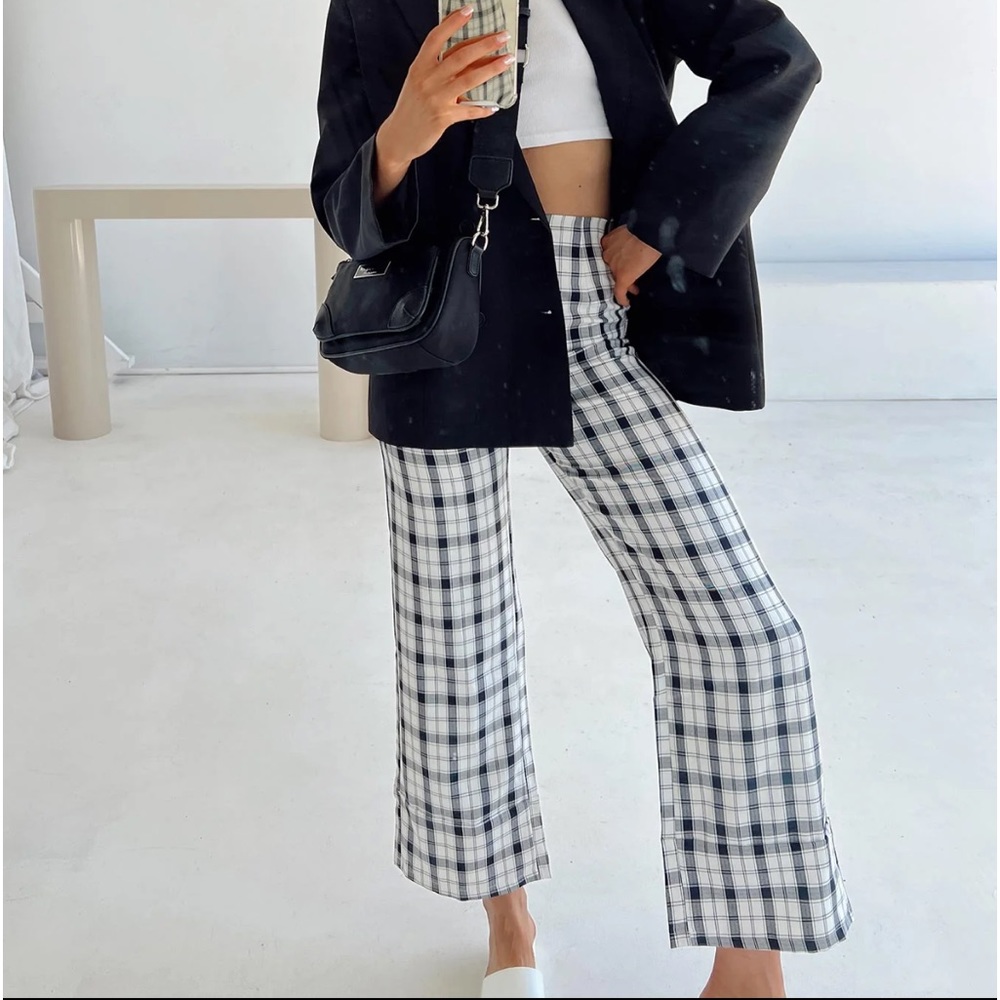 Princess Polly “Europe pants black/white”